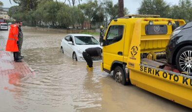 Serik’te Sağanak Kabusu: Oteller Bölgesi Sular Altında Kaldı