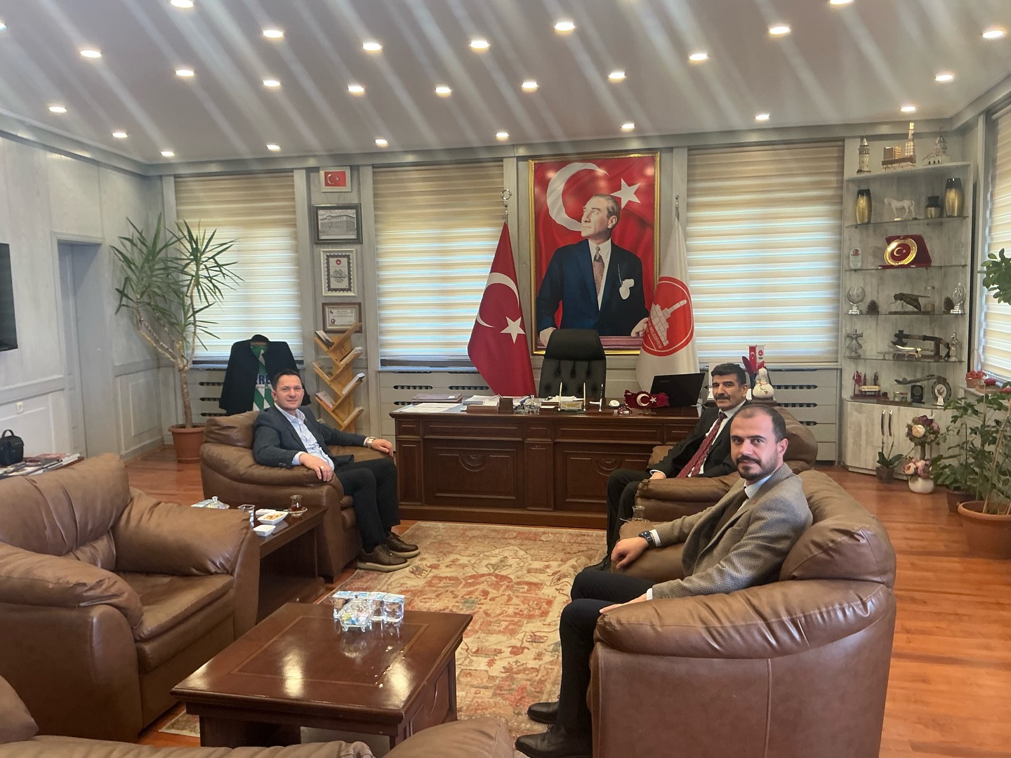 Sivas İller Bankası ziyareti Koyulhisar