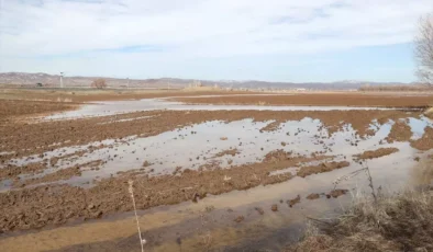 Sivas’ta Doğa Felaketi: 10 Bin Dönüm Arazi Sular Altında! Çiftçinin Emeği Göle Döndü