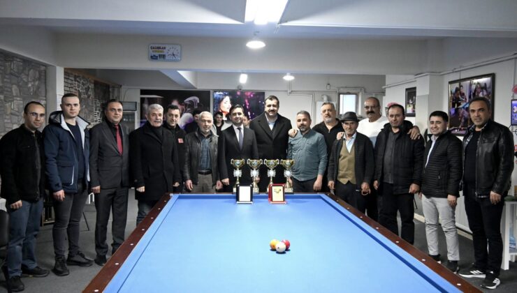 Suşehri’nde Şampiyonlar Kürsüde: Bilardo Spor Kulübü’nde Kupa Heyecanı