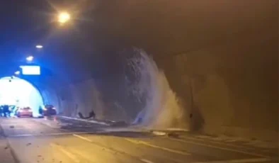 Trabzon Araklı Tüneli’nde Zincirleme Kaza Paniği: Beton Mikseri ile Otomobiller Çarpıştı