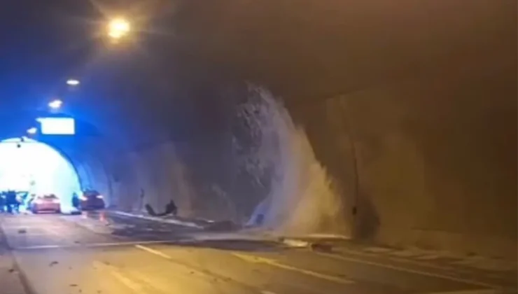 Trabzon Araklı Tüneli’nde Zincirleme Kaza Paniği: Beton Mikseri ile Otomobiller Çarpıştı