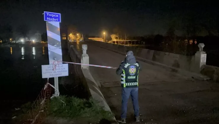 Edirne’de Taşkın Alarmı: Yükselen Nehir Debisi Nedeniyle Tunca Köprüsü Trafiğe Kapatıldı