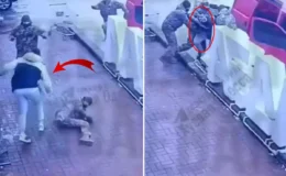 Odessa’da Zorla Askere Alma Girişimi Kamerada: Sokak Ortasında Arbede, Son Anda Kaçış