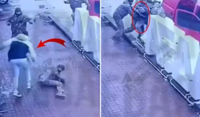 Odessa’da Zorla Askere Alma Girişimi Kamerada: Sokak Ortasında Arbede, Son Anda Kaçış