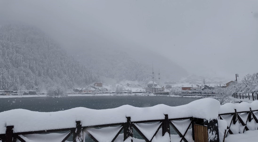 Uzungöl kar yağışı