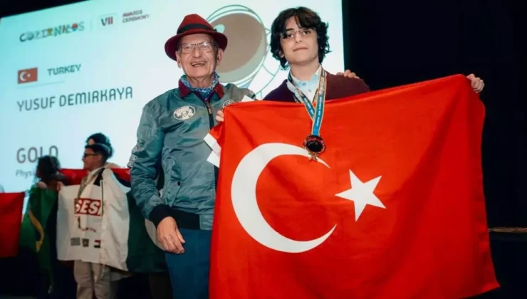 Yusuf Demirkaya Copernicus Olimpiyatı’nda dünya birincisi oldu