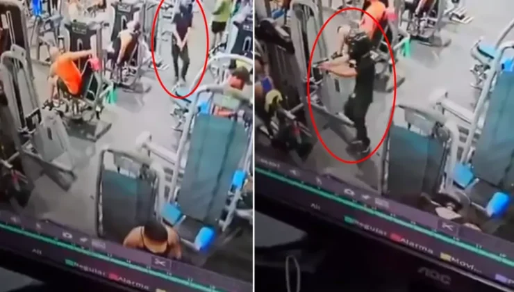 Kasklı Saldırgan Spor Salonunu Kana Buladı: Güvenlik Kamerasında Dehşet Anları
