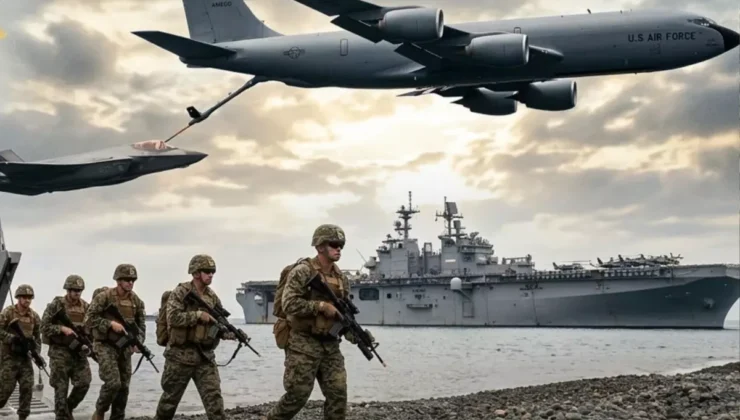 ABD’den Orta Doğu’ya Devasa Askeri Yığınak: 160’tan Fazla Yakıt İkmal Uçağı Bölgeye Konuşlandırıldı