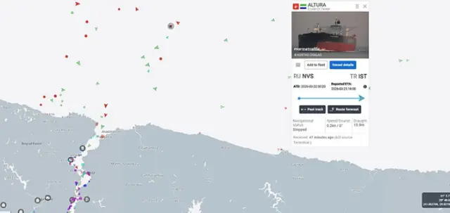 ALTURA tankeri patlaması Karadeniz