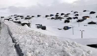 Bahar Beklerken Kış Geri Döndü: Ardahan ve Artvin Yaylaları Beyaz Gelinliğini Giydi!