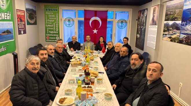 Ataşehir Giresunlular Derneği’nde anlamlı iftar buluşması: Çalışmalar masaya yatırıldı