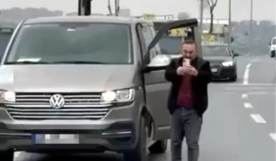 Avcılar’da Trafikte Çekiçli Dehşet: Yol Verme Kavgası Kameralara Yansıdı