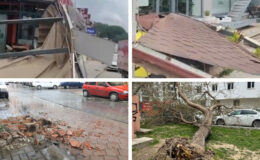 Denizli’de Fırtına Kabusu: Devrilen Ağaçlar ve Uçan Çatılar Şehri Vurdu
