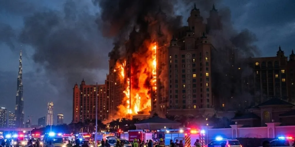 Dubai Palm Jumeirah Füze Saldırısı