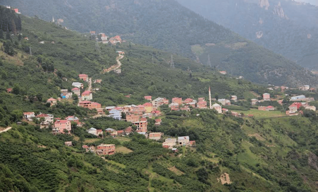 Günyüzü köyü Giresun Gümüşhane