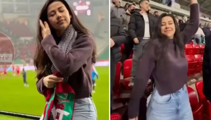 Amedspor’un Uğurlu Taraftarı: Hemşire İkra Tribünlerde Coştu!