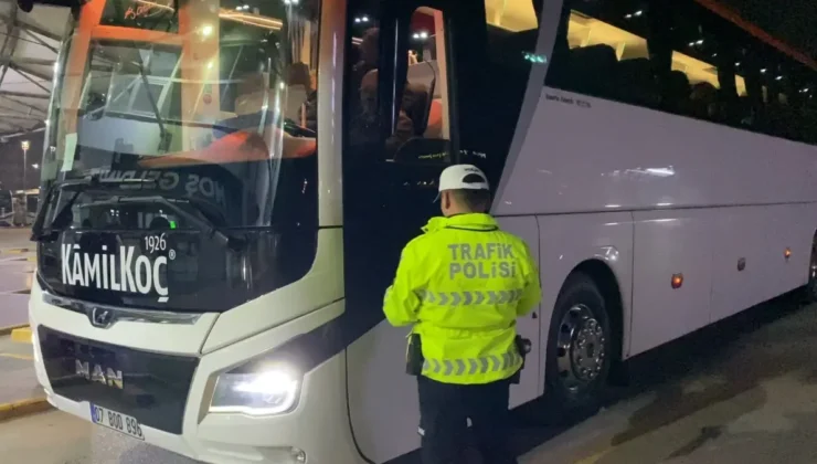 İnegöl Terminalinde Bayram Mesaisi: Trafik Ekipleri Denetimleri Sıkılaştırdı