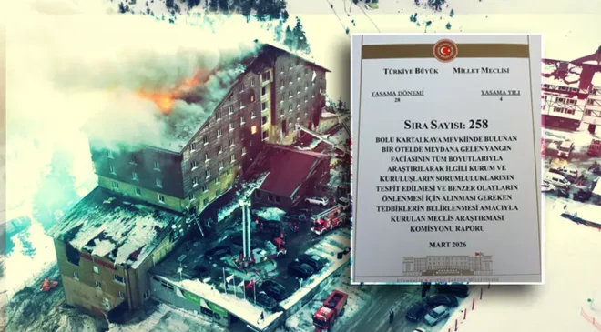 Kartalkaya Yangın Raporunda Kritik Detay: Bakanlığın Sorumluluğu Yok!