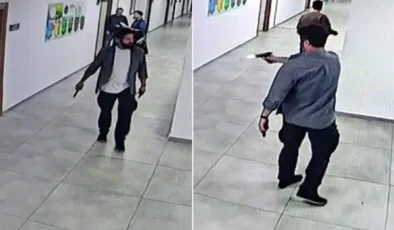 Antalya’daki Kaymakamlık Baskınında Şok Görüntüler: İki Silahla Dehşet Saçtı!