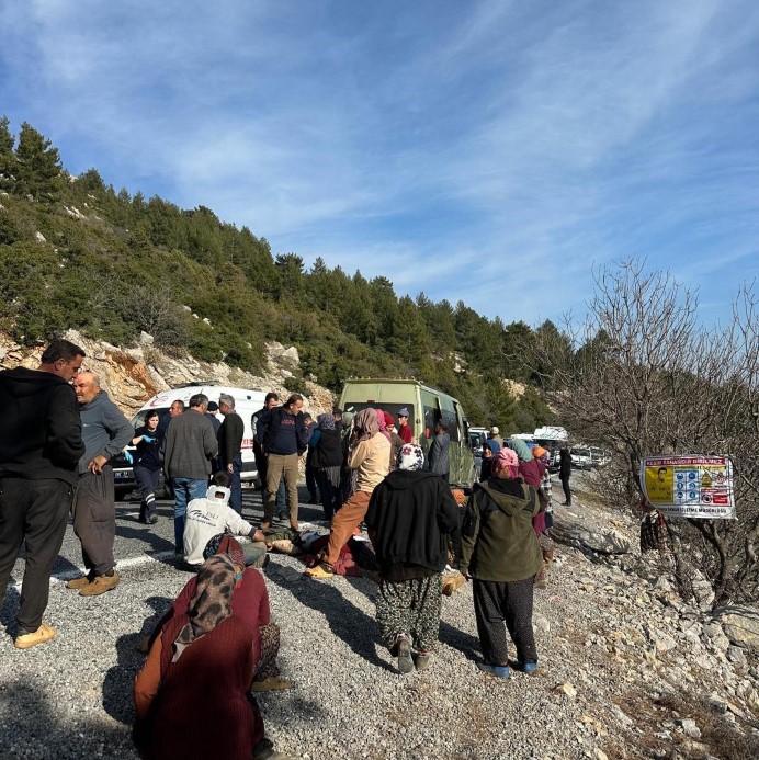Mersin işçi servisi kaza