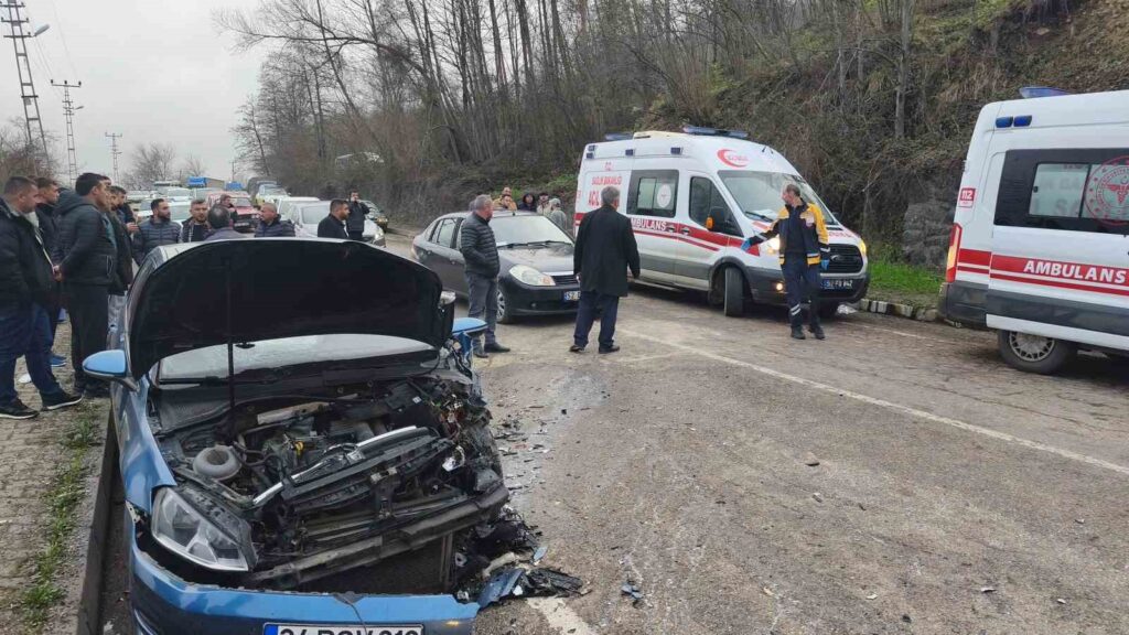 Ordu Ünye Çaybaşı trafik kazası