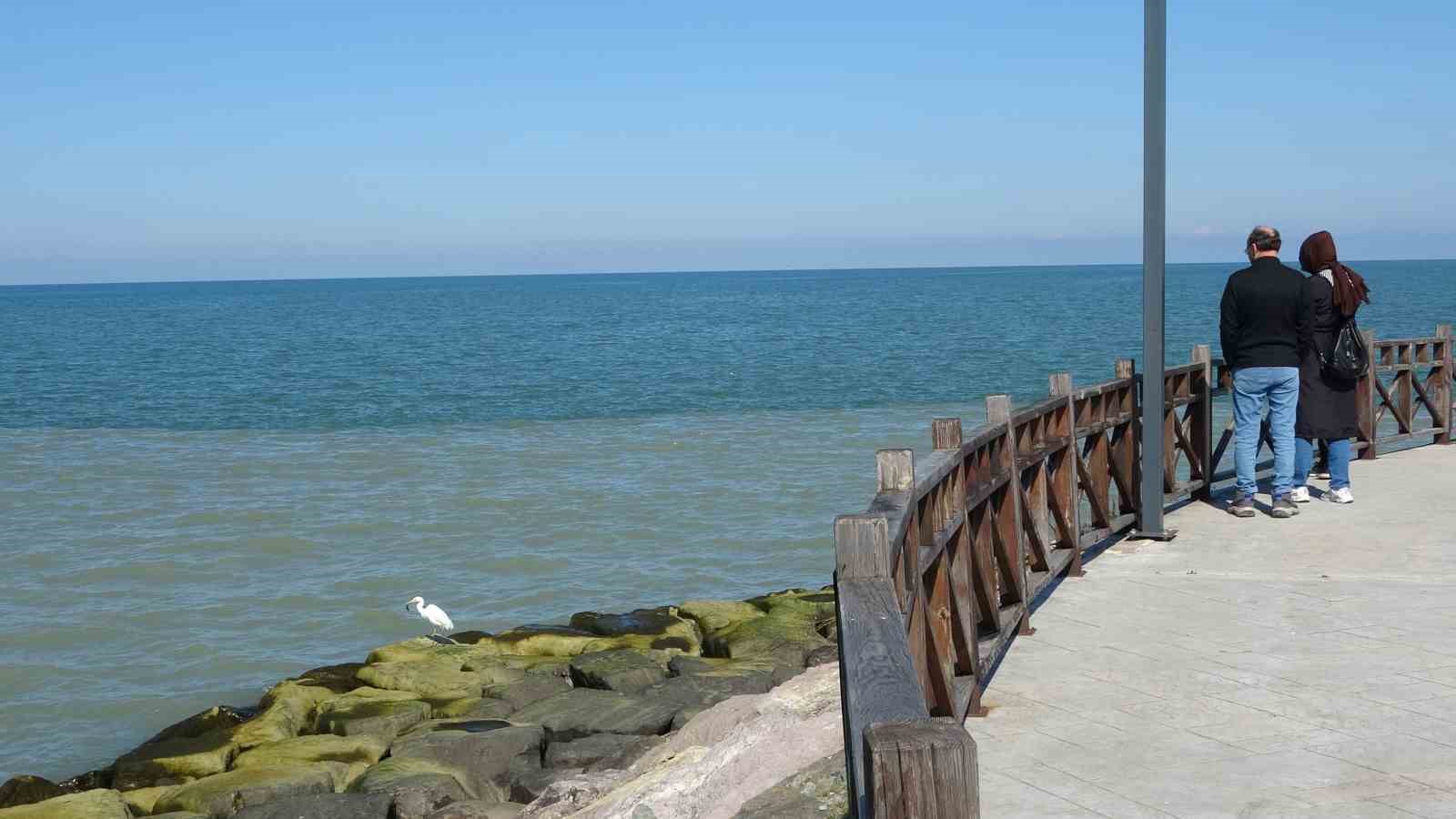 Ordu kar suları deniz rengi