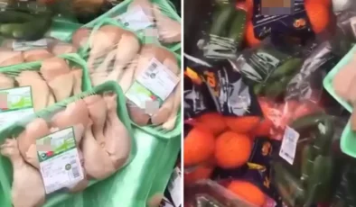 Samsun’da Gıda İsrafı İsyanı: Paket Paket Tavuklar Çöpe Gitti
