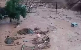 Şırnak’ta Sağanak Dehşeti Kasrik Beldesinde Dereler Taştı Evleri Su Bastı