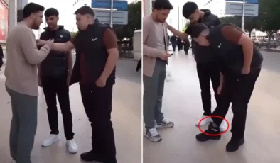 Sokak Röportajında Kan Donduran Tehdit: “Ayağımda Kelepçe Var, Seni Delik Deşik Ederim!”
