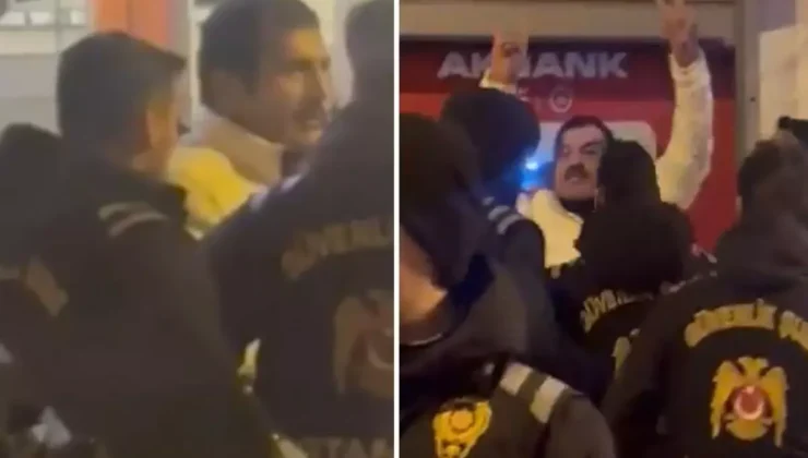 Taksim Karıştı: Ünlü Oyuncu Ufuk Bayraktar ve Eylemciler Arasında Arbede!
