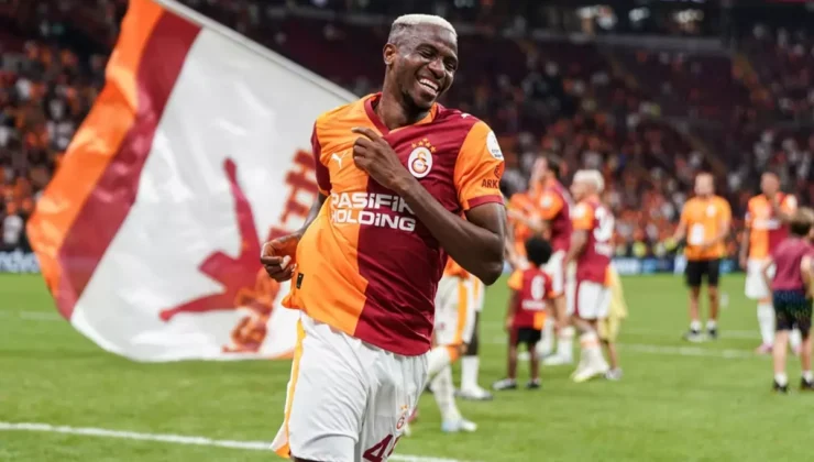 Galatasaray tribünlerinden duygulandıran jest: Osimhen’in motivasyonu zirve yaptı