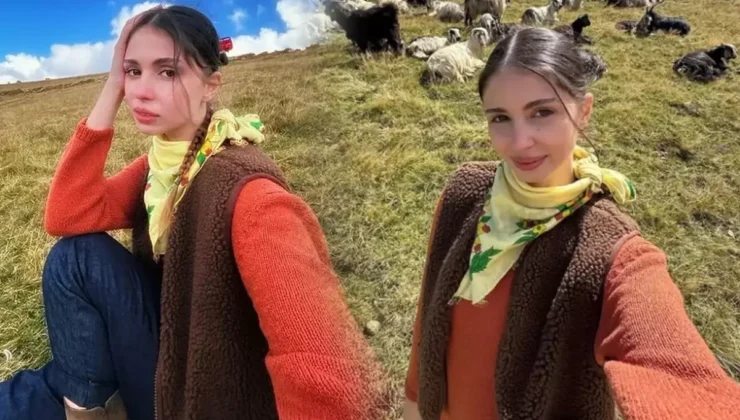 Ekranların Sevilen Yüzü Zeynep Atılgan’ın “Yırtık Çorap” Pozu Sosyal Medyayı Salladı