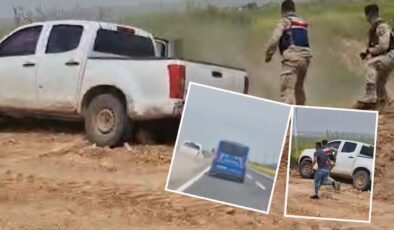 Akçakale Sınırında Hareketli Dakikler: Kar Maskeli Şüpheliler Tarlada Yakalandı!