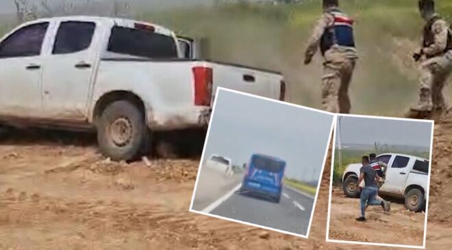 Akçakale Sınırında Hareketli Dakikler: Kar Maskeli Şüpheliler Tarlada Yakalandı!