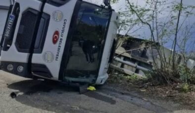 Mucize Kurtuluş: Çavuşlu’da İş Makinesi Kazası Ucuz Atlatıldı