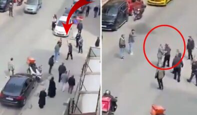 Çekmeköy’de Sokak Ortasında Dehşet: Öfkeli Baba Palayla Dükkan Bastı