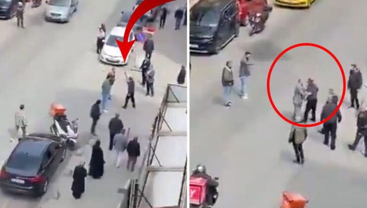 Çekmeköy’de Sokak Ortasında Dehşet: Öfkeli Baba Palayla Dükkan Bastı