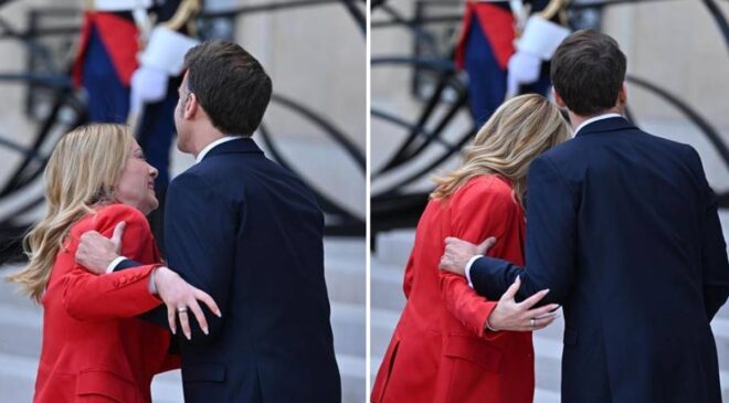 Paris’te Protokolü Unutturan Karşılama: Macron ve Meloni Arasındaki Samimiyet Gündem Oldu