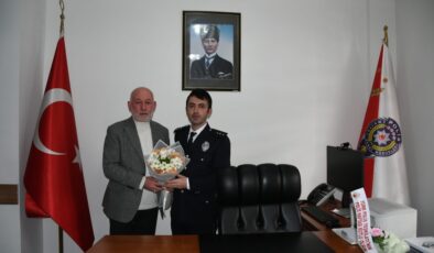 Şebinkarahisar Protokolünden Emniyet Teşkilatına Anlamlı Ziyaret