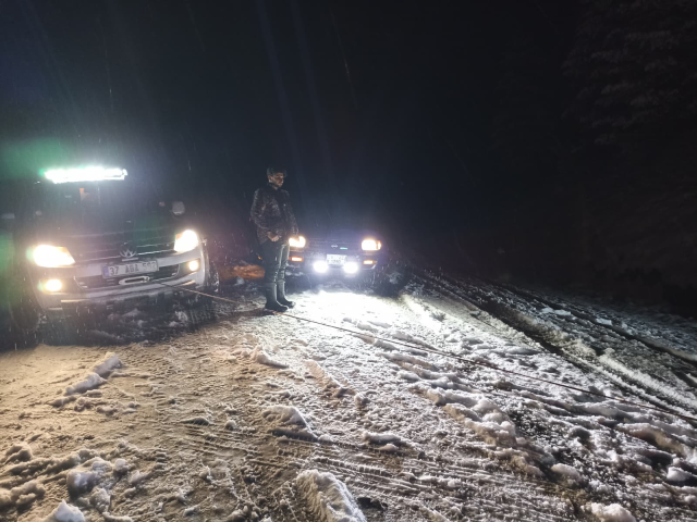 Kastamonu kar yağışı son dakika