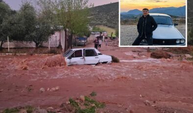 Kozan’da Sel Dehşeti: Devrilen Araçtan Atlayan Genç Akıntıya Kapılarak Can Verdi