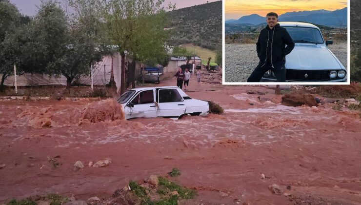 Kozan’da Sel Dehşeti: Devrilen Araçtan Atlayan Genç Akıntıya Kapılarak Can Verdi