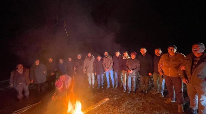 Ordu Yaylalarında Direniş Ateşi Yandı: Madene Karşı Gece Nöbeti Başladı!
