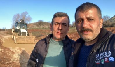 Şebinkarahisar Güneygören’de Ulaşım Mesaisi: Muhtar Zihni Bulduk İş Başında