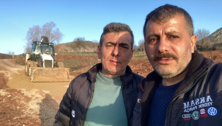 Şebinkarahisar Güneygören’de Ulaşım Mesaisi: Muhtar Zihni Bulduk İş Başında