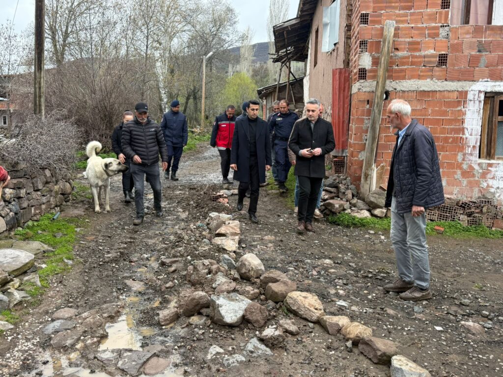 Şebinkarahisar sel inceleme