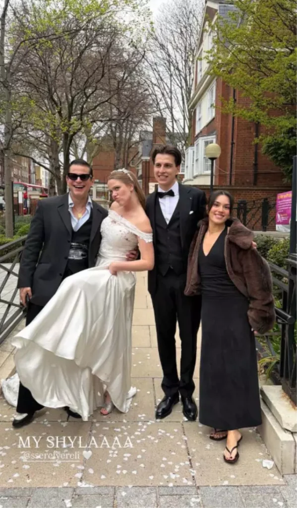 Serel Yereli evlendi Londra