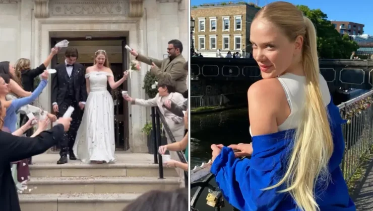 Londra’da Sürpriz Nikah: Serel Yereli ve Oğul Avcı Dünyaevine Girdi