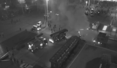 Taksim Metrosu’nda Hareketli Dakikalar: Asansör Boşluğunda Yangın Paniği!